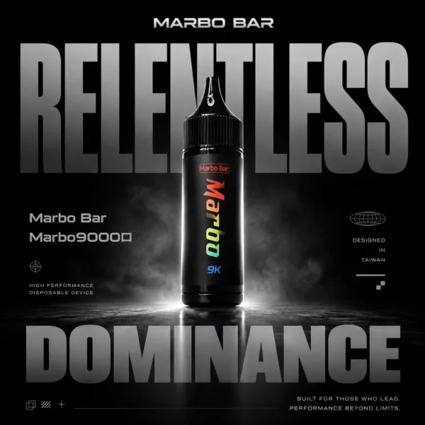 Marbo Bar 泰國熱銷9000口拋棄式電子煙｜人氣潮流設計・高容量續航配置・長效使用體驗