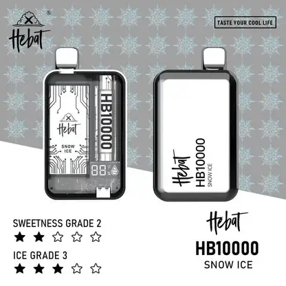 Hebat 喜貝 10000口拋棄式電子煙｜高容量續航配置・精緻機身設計・長效使用體驗