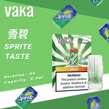 VAKA 發光一代通用煙彈｜炫彩視覺設計・細膩霧化體驗・一代主機完美搭配【滿8送主機/滿6送1】超值福利