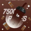 VAKA 奶茶杯7500口拋棄式電子煙｜創意杯型設計・高容量續航配置・細膩霧化體驗