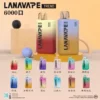 LANA 6000口拋棄式電子煙｜臻選流線設計・高效續航配置・細膩霧化體驗