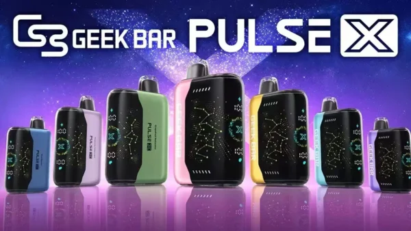 GEEK BAR Pulse X 星空系列25000口拋棄式電子煙｜星際幻彩設計・超大容量續航・旗艦級風味體驗【滿5送1】超值特惠