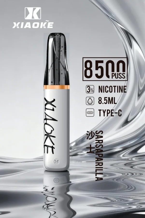 XIAOKE 梟客 8500口拋棄式電子煙｜順暢尼古丁鹽・輕巧大儲油量・Type-C長效續航