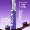XIAOKE 梟客 8500口拋棄式電子煙｜順暢尼古丁鹽・輕巧大儲油量・Type-C長效續航