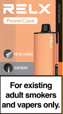 RELX 悅刻 X-BOX 16000口專用換彈拋棄式電子煙套裝｜雙段功率調節・網狀芯爆發力・換彈長效續航