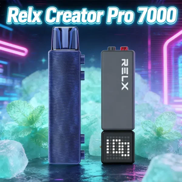 悦刻积木7000套装-5 RELX 悅刻 Creator積木 7000口 拋棄式電子煙套裝|含主機入門首選・創意DIY積木造型・極致順滑擊喉感